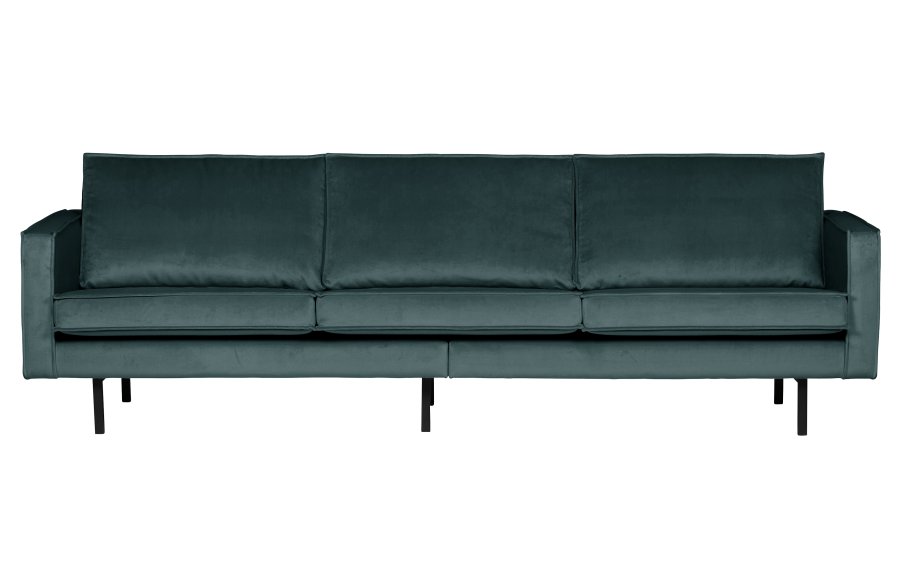 BEPUREHOME Rodeo 3 pers. sofa - krikand blgrn fljl