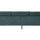 BEPUREHOME Rodeo 3 pers. sofa - krikand blgrn fljl
