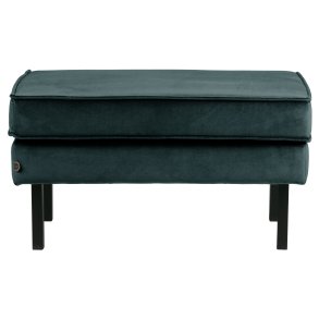 BEPUREHOME Rodeo puf - krikand blgrn fljl (84x54)