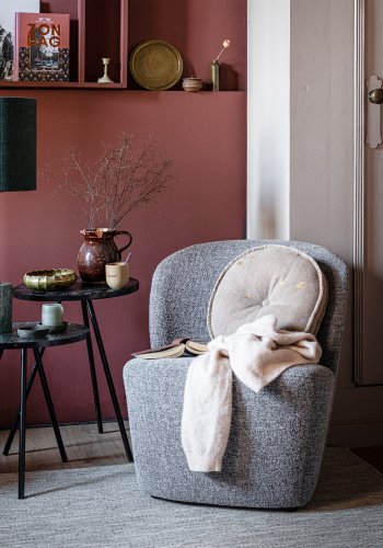 VTWONEN Lofty lnestol - gr mix polyester