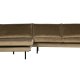 BEPUREHOME Rodeo sofa, m. venstre chaiselong - taupe fljl
