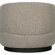 BEPUREHOME Collection drejestol, m. armln - natur bouclé stof