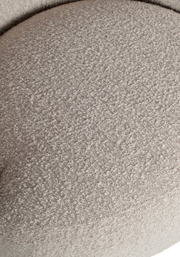 BEPUREHOME Collection drejestol, m. armln - natur bouclé stof