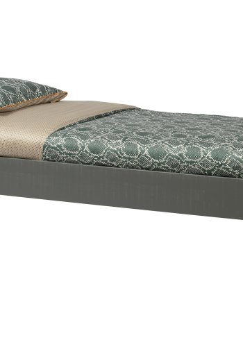 WOOOD Morris sengeramme, ekskl. lamelbund, madras og skuffe - gr fyrretr (90x200)