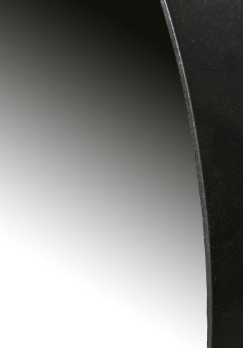WOOOD Doutzen vgspejl, rund - spejlglas og sort stl (80)