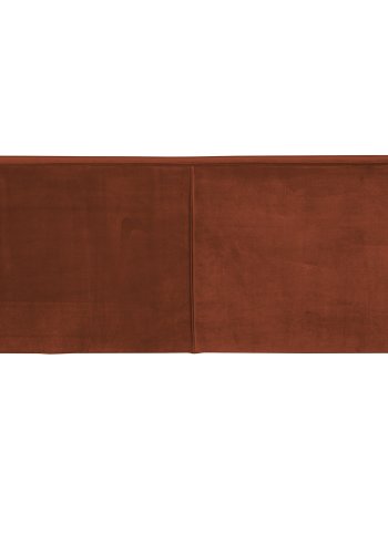 WOOOD Rocco XL sofa - rust polyester og sort birketr