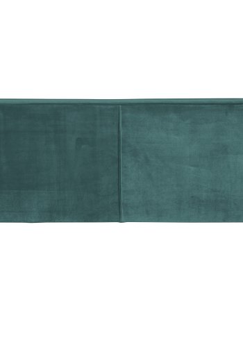 WOOOD Rocco XL sofa - blgrn polyester og sort birketr