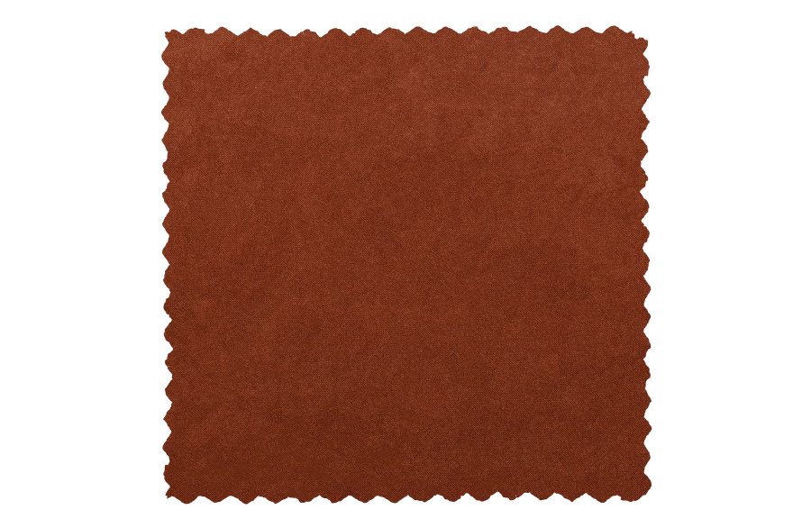 WOOOD Rocco lnestol - rust polyester og sort birketr