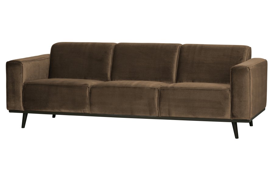 BEPUREHOME Statement 3 pers. sofa - taupe fljl
