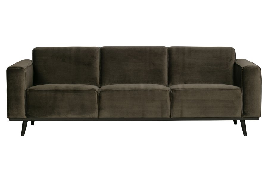 BEPUREHOME Statement 3 pers. sofa - varm grn fljl