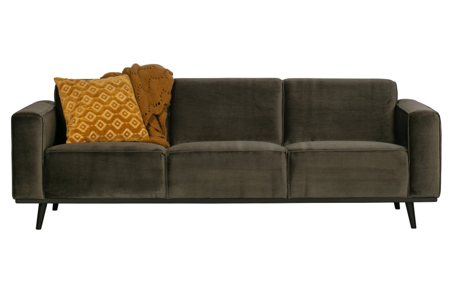 BEPUREHOME Statement 3 pers. sofa - varm grn fljl