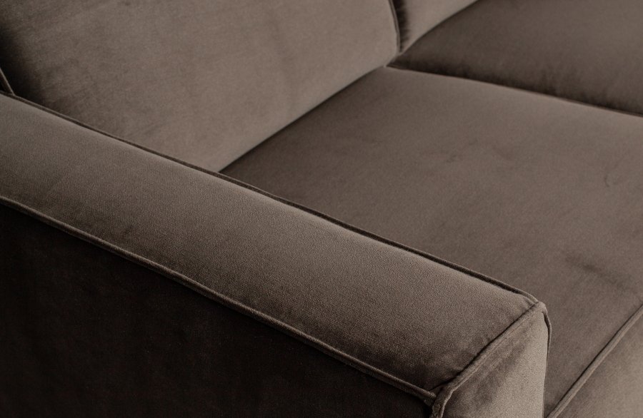 BEPUREHOME Statement 3 pers. sofa - varm grn fljl