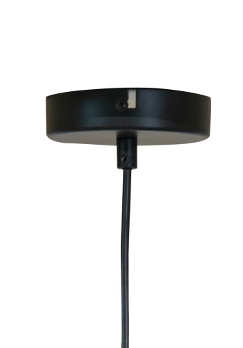 WOOOD EXCLUSIVE Kace loftlampe, rund - sort jute (45)