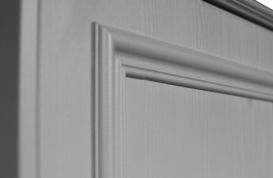 WOOOD Lily garderobeskab, m. 2 lger, 2 skuffe, 5 hylder og 1 bjlestang - varm gr fyrretr