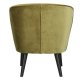 WOOOD Sara lnestol - army grn polyester fljl og tr