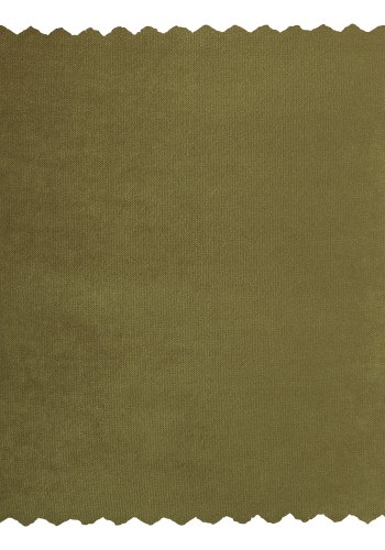 WOOOD Sara hj puf, rund - army grn polyester fljl (46)