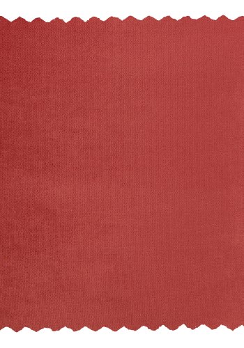 WOOOD Sara hj puf, rund - hindbr rd polyester fljl (46)