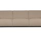 BEPUREHOME Statement 3 pers. sofa - beige bouclé vvet stof