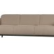 BEPUREHOME Statement 3 pers. sofa - beige bouclé vvet stof