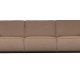 BEPUREHOME Statement 3 pers. sofa - nougat bouclé vvet stof
