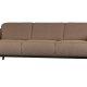 BEPUREHOME Statement 3 pers. sofa - nougat bouclé vvet stof