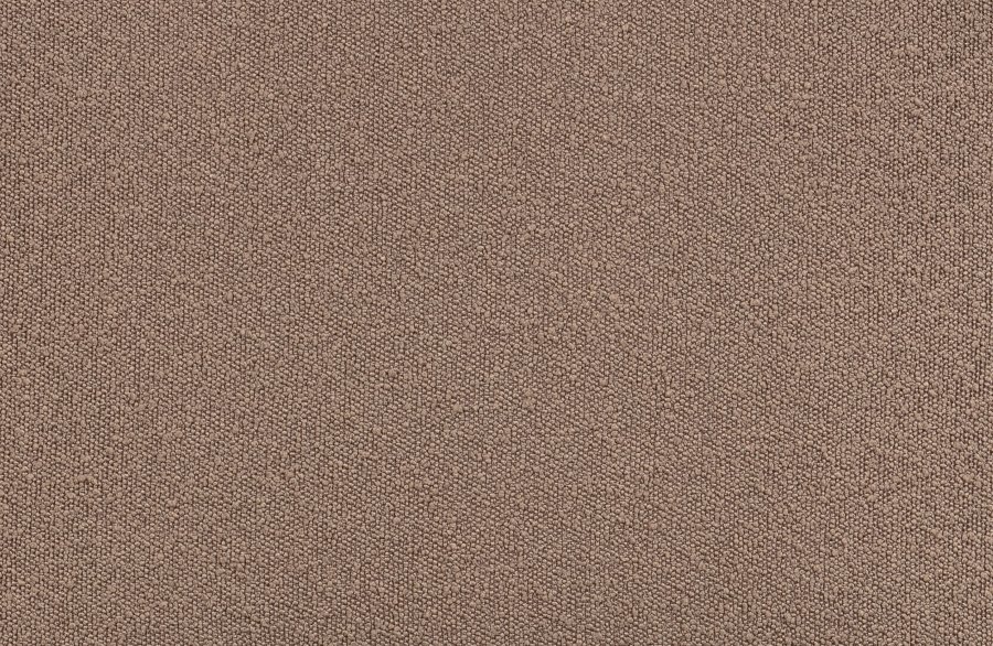 BEPUREHOME Statement hjrnesofa, venstre - nougat bouclé vvet stof