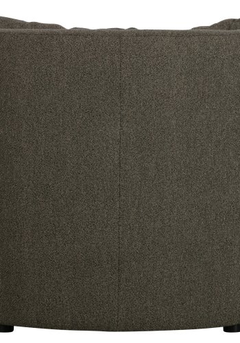 VTWONEN Explore lnestol - brun bouclé stof og plastik