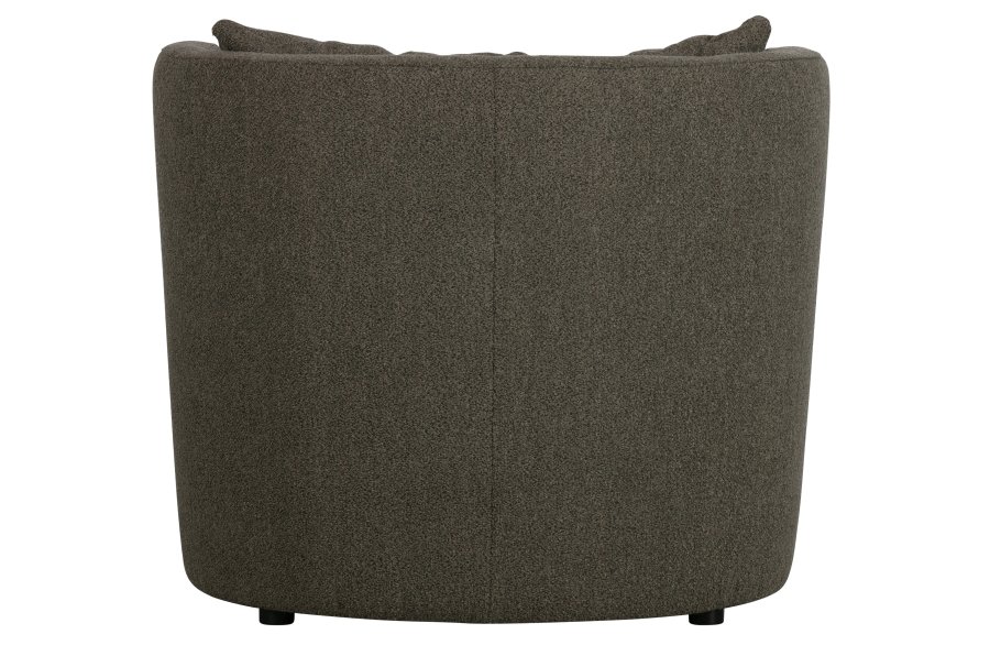 VTWONEN Explore lnestol - brun bouclé stof og plastik