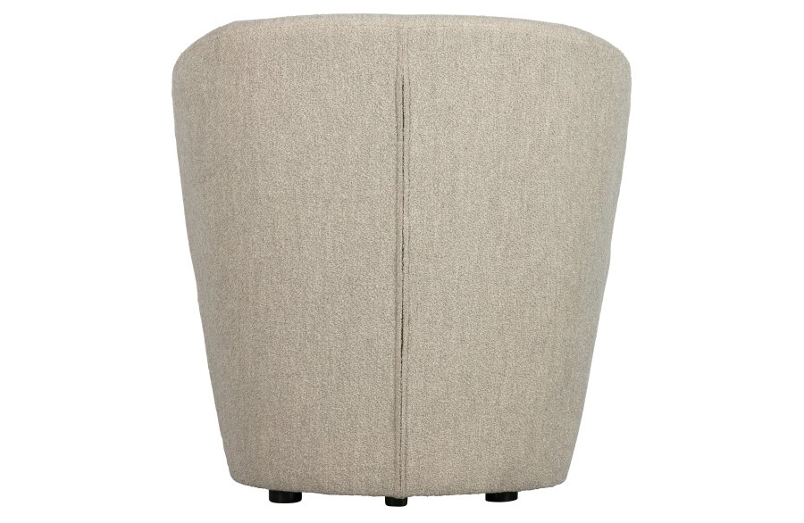 VTWONEN Lofty lnestol - natur bouclé stof