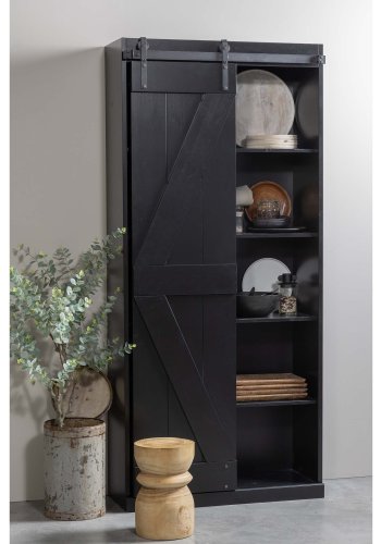 WOOOD Bikkel skammel, rund - natur paulownia tr (28)