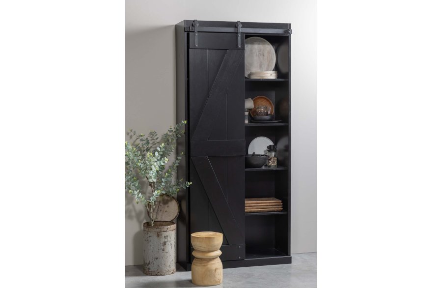 WOOOD Bikkel skammel, rund - natur paulownia tr (28)