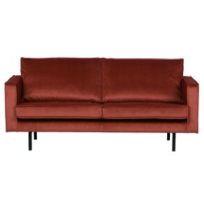 BEPUREHOME Rodeo 2,5 pers. sofa - kastanje fljl