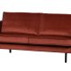 BEPUREHOME Rodeo 2,5 pers. sofa - kastanje fljl