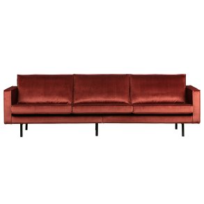 BEPUREHOME Rodeo 3 pers. sofa - kastanje fljl