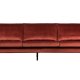 BEPUREHOME Rodeo 3 pers. sofa - kastanje fljl