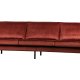BEPUREHOME Rodeo 3 pers. sofa - kastanje fljl