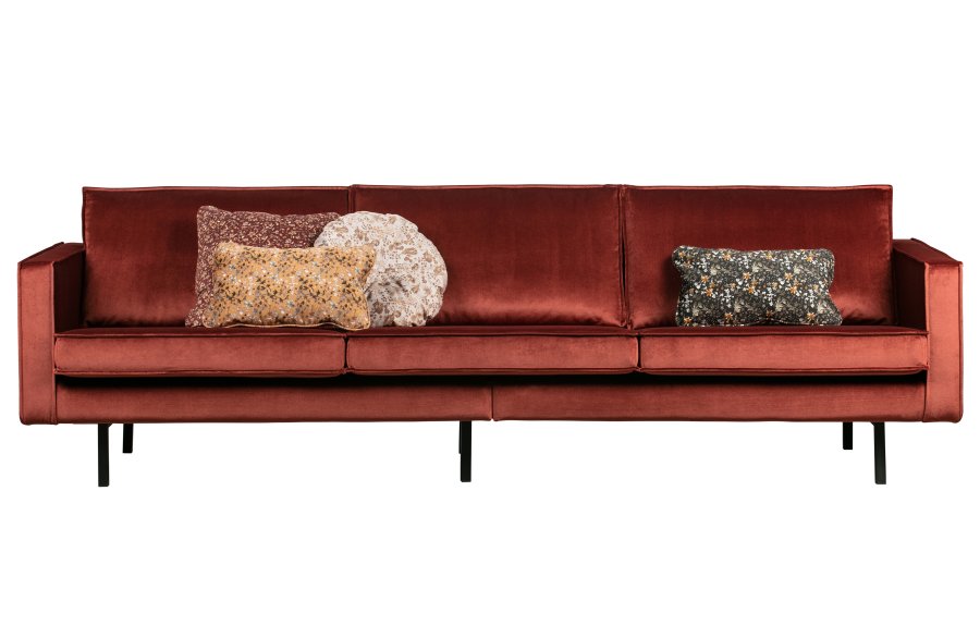BEPUREHOME Rodeo 3 pers. sofa - kastanje fljl