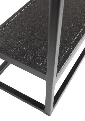WOOOD Febe vghylde, til inde og ude brug, rektangulr - sort metal
