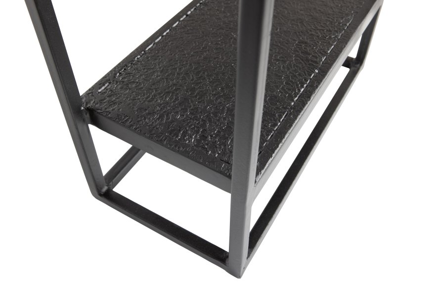 WOOOD Febe vghylde, til inde og ude brug, rektangulr - sort metal