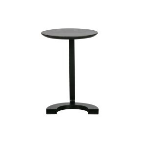 WOOOD EXCLUSIVE Floor sidebord, rund - sort mangotr og metal (39)