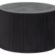 WOOOD EXCLUSIVE Sanne sidebord, rund - sort MDF (60)