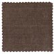 BEPUREHOME Statement hjrnesofa, venstre - taupe jacquard vvet stof