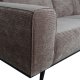 BEPUREHOME Statement hjrnesofa, hjre - taupe jacquard vvet stof