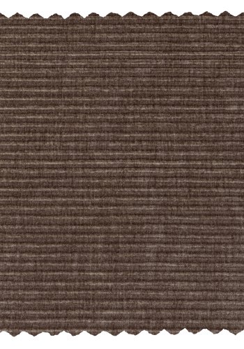 BEPUREHOME Statement hjrnesofa, hjre - taupe jacquard vvet stof