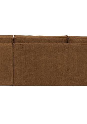 WOOOD Freddie hjrnesofa, hjre - bronze melange stof