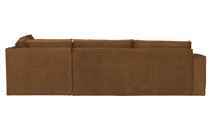 WOOOD Freddie hjrnesofa, hjre - bronze melange stof