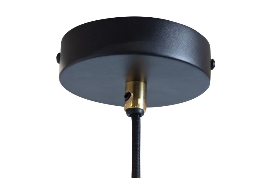 WOOOD EXCLUSIVE Micah loftlampe - offwhite glas og strygejern