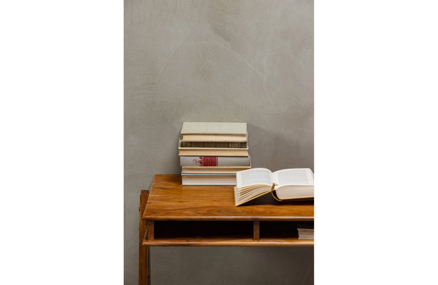 BEPUREHOME Collection skrivebord, m. 3 bne rum - brun akacietr (120x50)