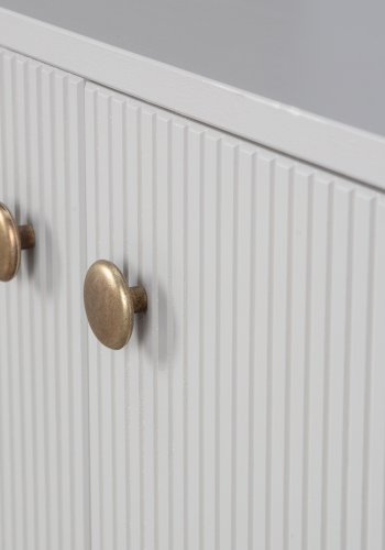 WOOOD Madu reol, m. 2 lger - skygr fyrretr og metal (H:200)