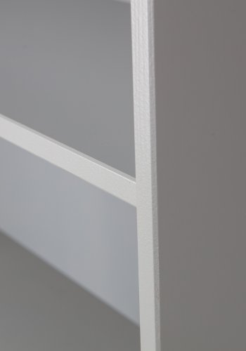 WOOOD Madu reol, m. 2 lger - skygr fyrretr og metal (H:200)